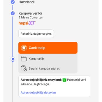 Hepsiburada Adres Değişikliği Reddedildi Ve Ürün Yanlış Adrese Gönderildi