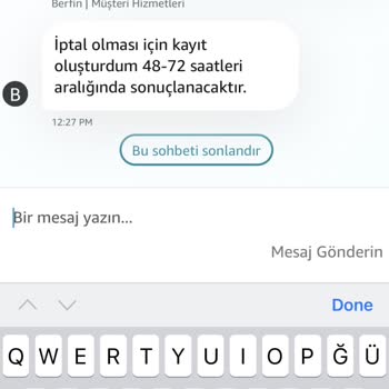 Prime Aynı Gün Teslimatının Gecikmesi, Açıklama Eksikliği Ve Uzun İade Beklemesi
