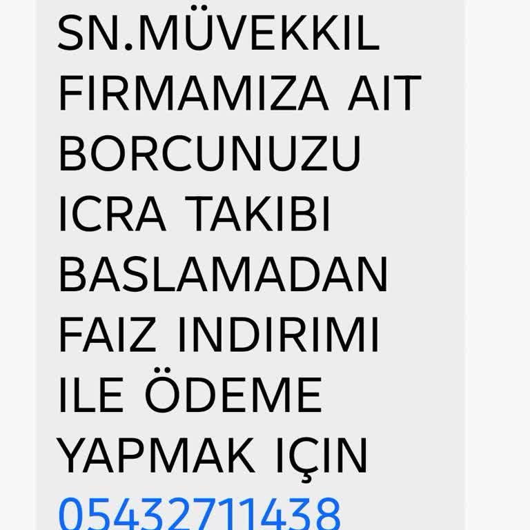 İcra Baskısı Yapan CLK Hukuk Aramalarının İncelenmesi Ve Durdurulması Talebi