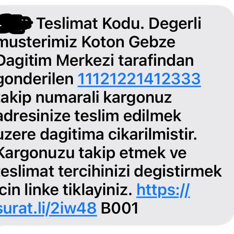Sürat Kargo'nun Hastane İçine Teslimat İsteğini Reddetmesi Ve Yanıltıcı Açıklama