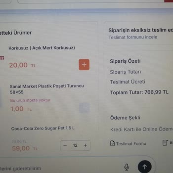 Migros Sanal Market’te Yanlış Gün Gazetesinin Teslimi