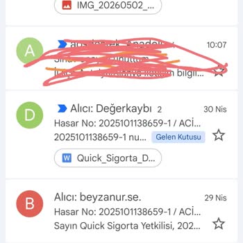 Quick Sigorta'dan Banka Dekontu Gönderilmemesi Ve Yetkiliye Ulaşılamaması
