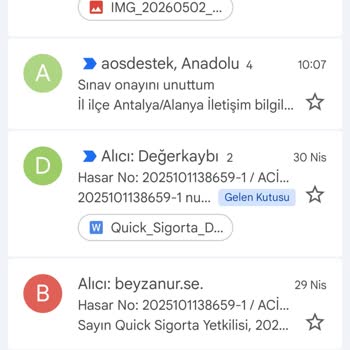 Quick Sigorta'dan Banka Dekontu Gönderilmemesi Ve Yetkiliye Ulaşılamaması