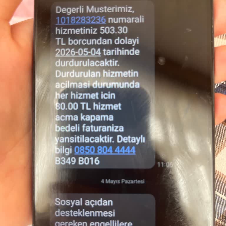 Fatura Ödedim Televizyon Hizmeti Açılmadı Ve Müşteri Desteği Bilgi Veremedi