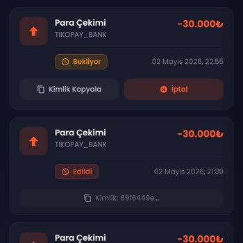 Betvobet’te 30.000 TL Çekim Talebim Onaylanmadı