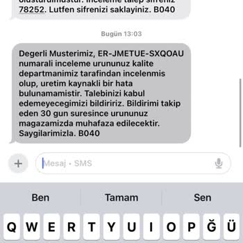Mont Yakasındaki Kararma Mağazanın Kusur Görmezliği