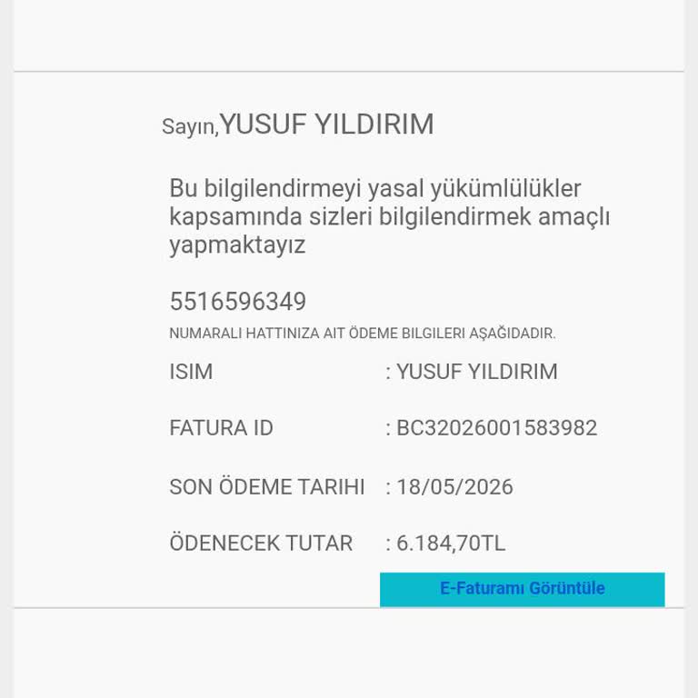 Port Sonrası Teknosa Cell Ayrılış Faturasının Aşırı Yüksek Tutarı