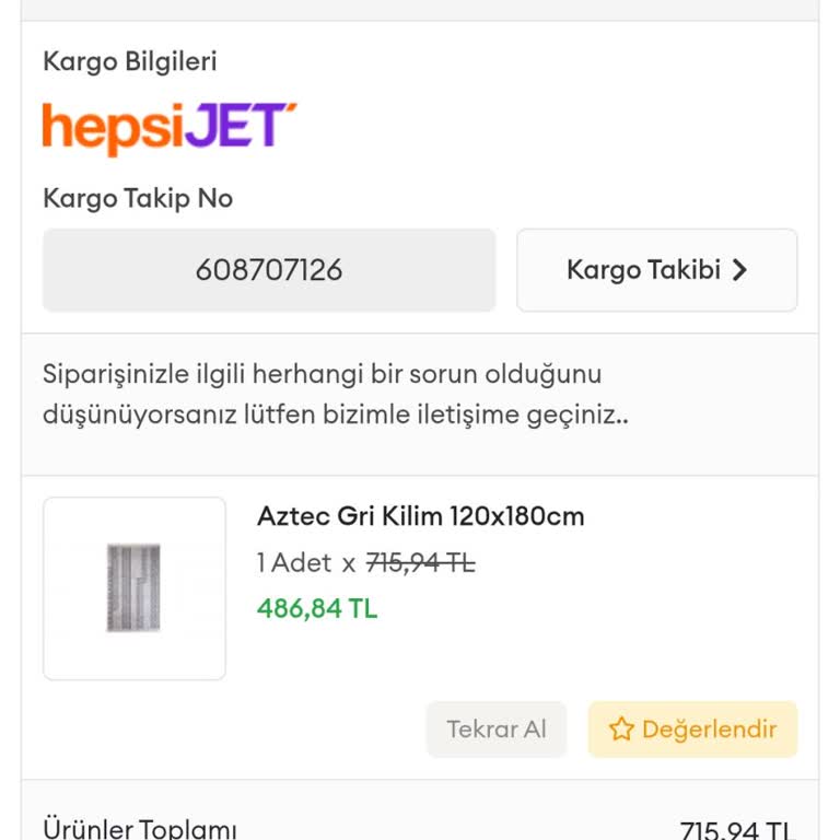 Kelebek Mobilya İki Ay Bekleyen Kilim Teslim Edilmedi Ve Müşteri Hizmetleri Yanıtsız