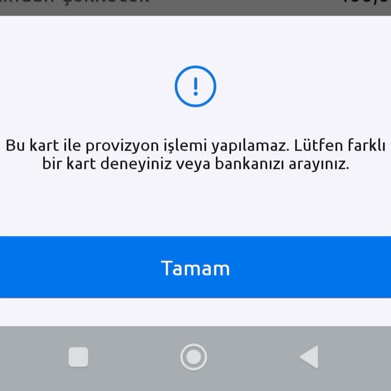 Nkolay Sanal Kartla İstanbulkart Yükleme Engellendi Ve Destek Yanıt Vermedi