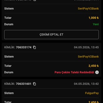 Enbet'in Teklif Ettiği 1 Kat Çevrim Şartını Değiştirerek Kazancımı Ödeme Reddetmesi