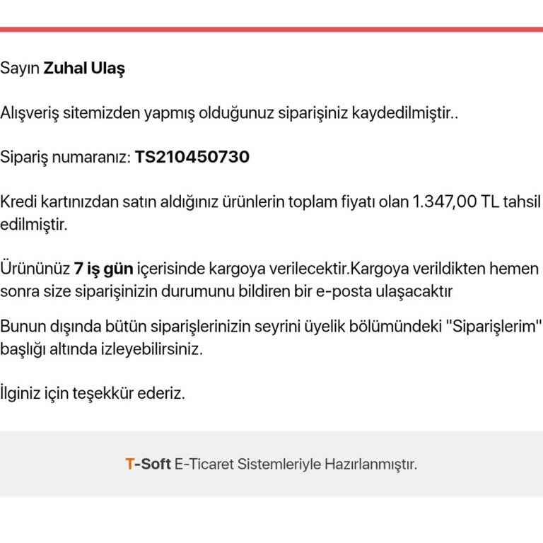 Siparişimin 15 Gün Boyunca Kargoya Verilmemesi Ve Takip Bilgisi Sunulmaması
