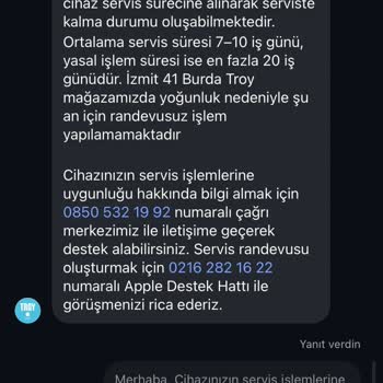 Troy’da İPhone 11 Pil Değişimi Stok Sorunu Ve Tutarsız Müşteri Hizmeti