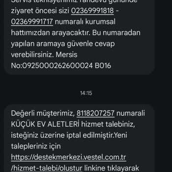Kısa Sürede Arızalanan Ütü İçin Ücretsiz Onarım Veya Değişim Talebi