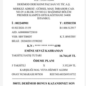 Derimod Mağazasında Yeni Montun Cebinin Kısa Sürede Yırtılması Ve Garanti Kapsamında Değişim Talebi
