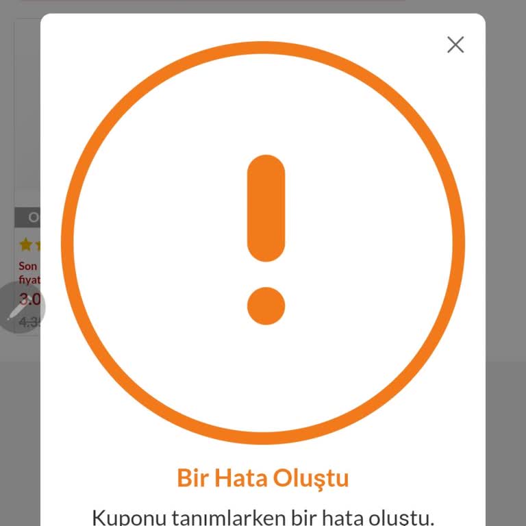 Kupon Hatası Yüzünden 2.000 TL İndirimim Kullanılamıyor