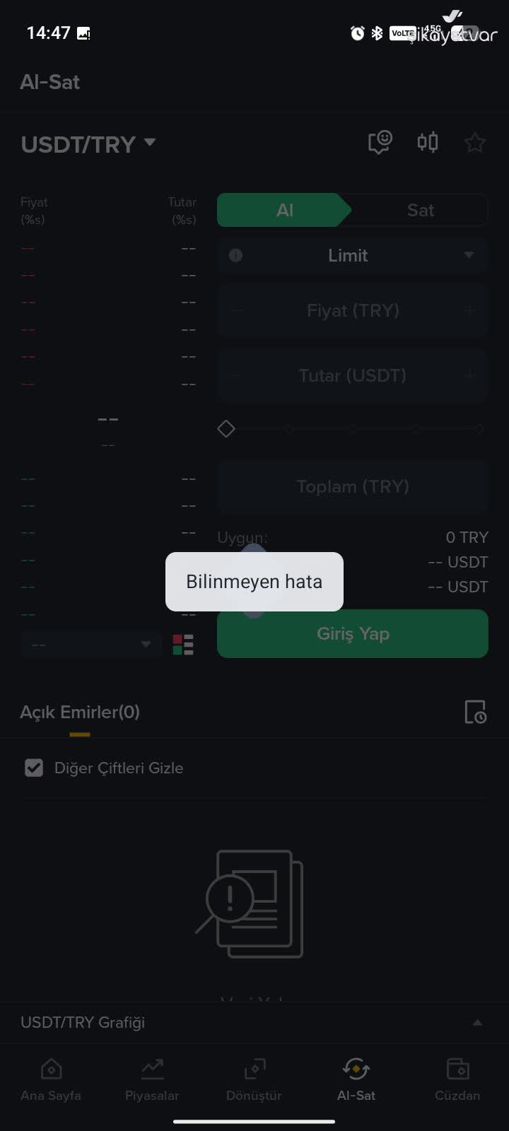 Çözüldü: Numara Taşıma Sonrası Binance TR Hesabına Giriş