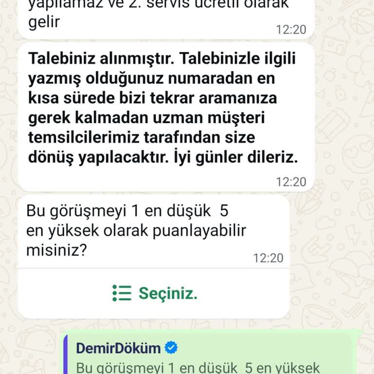 Yeni Alınan DemirDöküm Termosifon Montajı Kontrolsüz Yapıldı, Ücret Talep Edildi