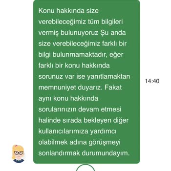 Hesabım Kapatıldı, 1000 TL İade Edilmedi