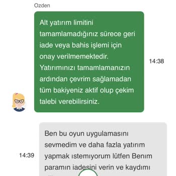 Hesabım Kapatıldı, 1000 TL İade Edilmedi