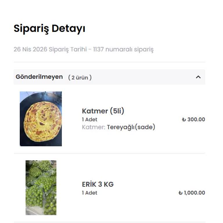 Kredi Kartı Ödemeli Siparişim Teslim Edilmedi Ve İade Talebi
