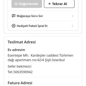 Ürün Kargoya Verilmedi Ve Satıcı Yanıt Vermedi