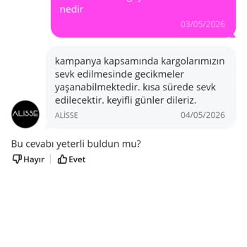 Ürün Kargoya Verilmedi Ve Satıcı Yanıt Vermedi