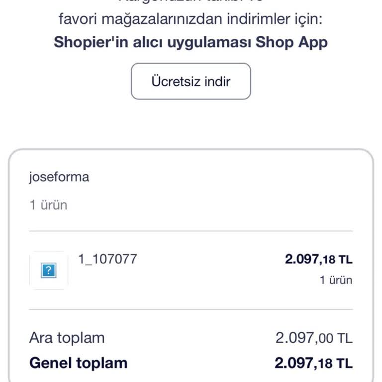 790288054 Numaralı Siparişin Gönderilmemesi Ve İletişimsizlik Nedeniyle 2.097,18 TL'lik İade Talebi