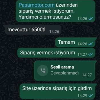 Kaporta Seti Ödemesi Yapıldı, Kargo Gönderilmedi Ve İletişim Yanıtsız