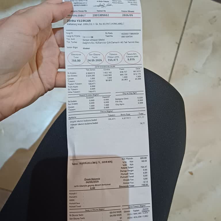Faturamda Devlet Desteği Eksik, Haksızlık Yaşıyorum