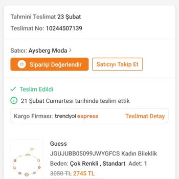 Guess Bilekliğinde Taşların Dökülmesi Ve Garanti Kapsamında Değişim Talebi