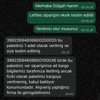 Gönderilmeyen Blazer İçin İade Ve İptal Talebi