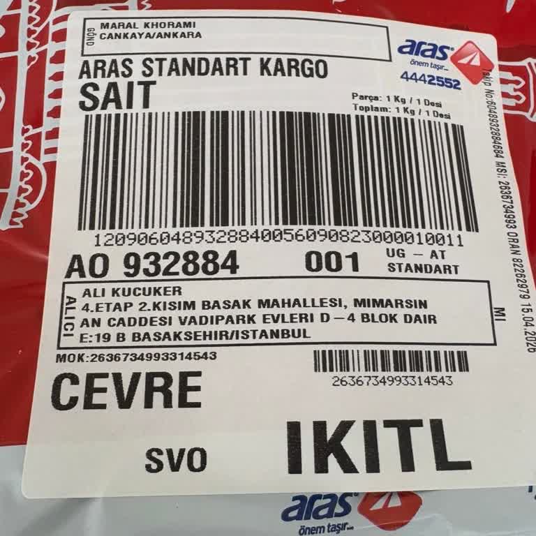 Dolap Ve Aras Kargo’nun Sorumluluğu Üzerine Ortada Bırakılan 100 Bin TL’lik Kaybolan Saat