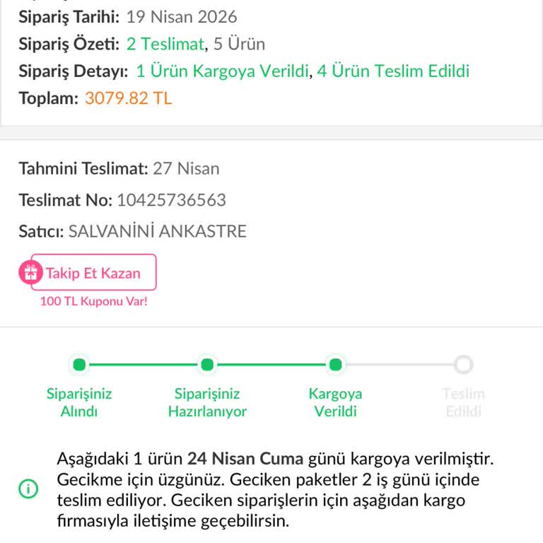 Ankastre Davlumbaz Teslimatı Gecikiyor Ve Sözler Tutulmuyor