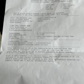 Türk Hava Yolları’nda Spor Ekipmanı Ücretinde Çelişki Ve Zorlayıcı Ödeme Talebi