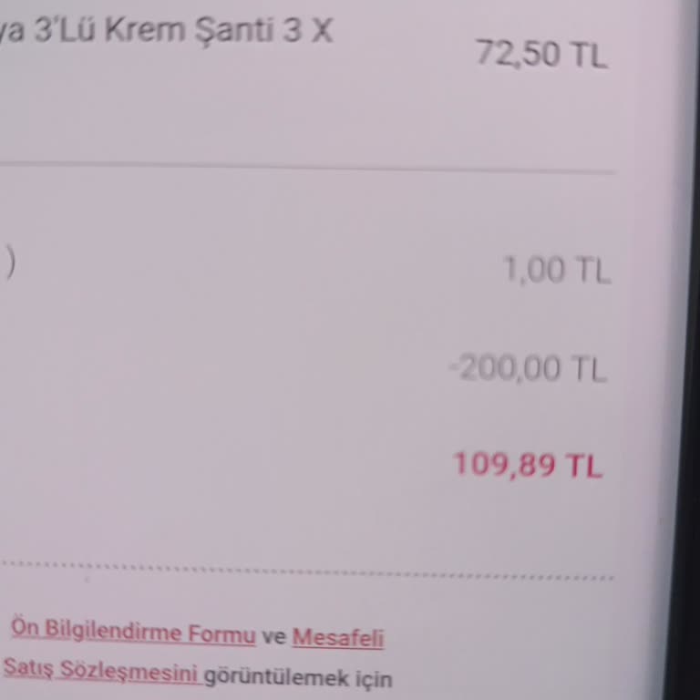 İptal Edilen Sipariş Ücreti Ve Kuponu Geri Ödenmedi