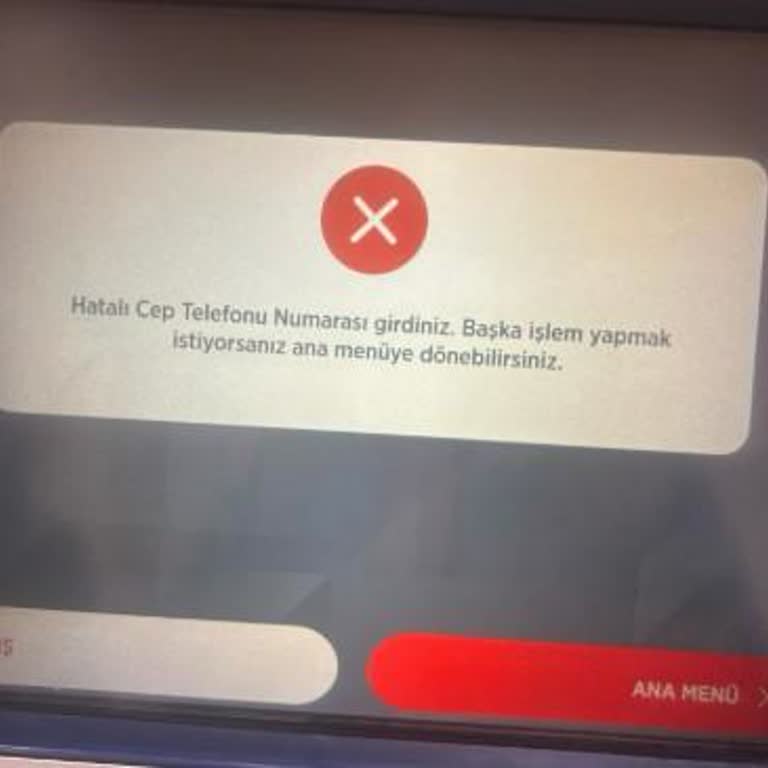 ATM’de Telefon Numarası Hatası İle TOKİ Başvuru Bedeli İadesi Yapılamıyor
