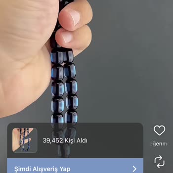 Kehribarfirsati Seçtiğim Ürünle Hiçbir Alakası Olmayan, Plastik Bir Tesbih Gönderildi