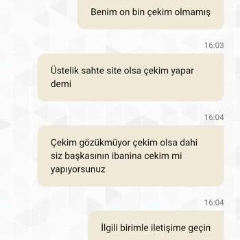 10.000 TL’lik Para Yatırmamın Kaybolması Ve Sahte Site İddiası