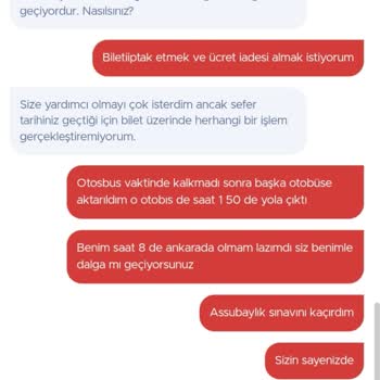 Metro Turizm Ve Obilet’in Operasyonel İhmali Nedeniyle Sınavı Kaçıran Yolcunun Mağduriyeti