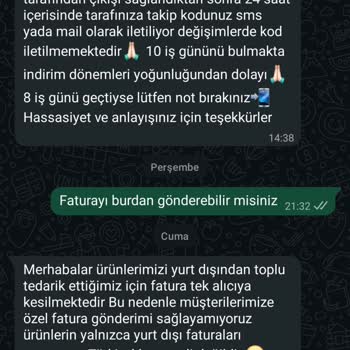 Sahte Parfüm Satışı Ve İade Talebine Cevap Almama