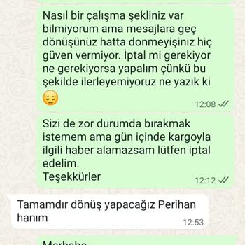 Teslim Edilmeyen Elbise Ve İade Talebi