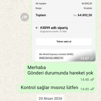Teslim Edilmeyen Elbise Ve İade Talebi