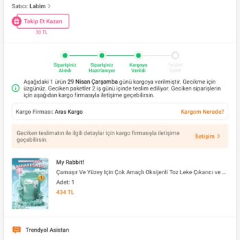 Aras Kargo Takip Sistemi Yanıltıyor, Kargo Kapıya Gelmedi