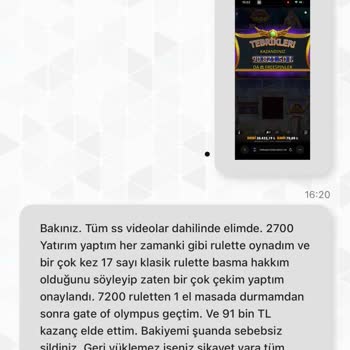 Cratos Royal Bet'te Haksız Çekim İptali Ve 91 Bin TL Kazanç Silinmesi