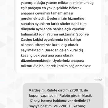 Cratos Royal Bet'te Haksız Çekim İptali Ve 91 Bin TL Kazanç Silinmesi