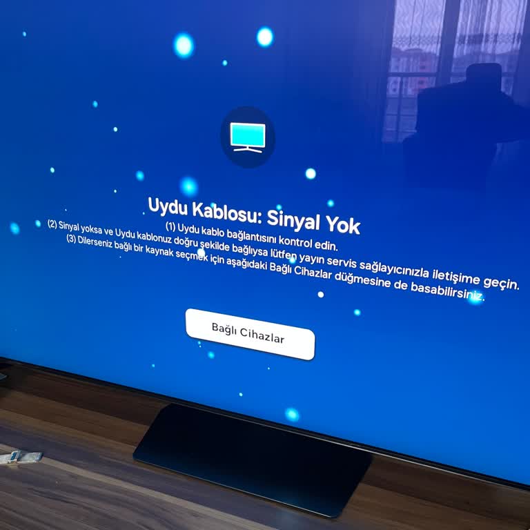 Yeni Samsung TV'de Sürekli Sinyal Yok Hatası