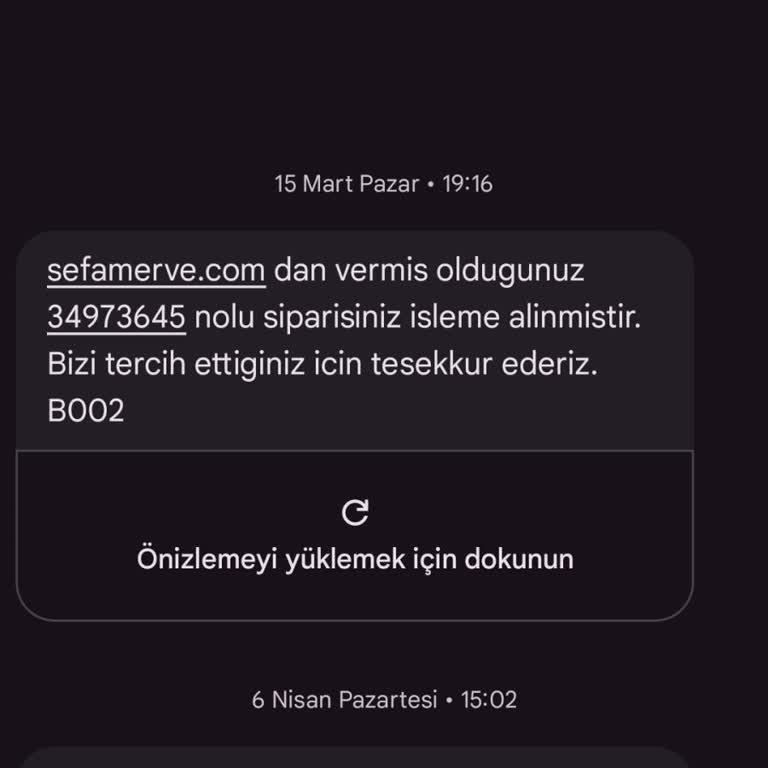 Tunik Siparişi İadesi ve Gecikme Şikayeti