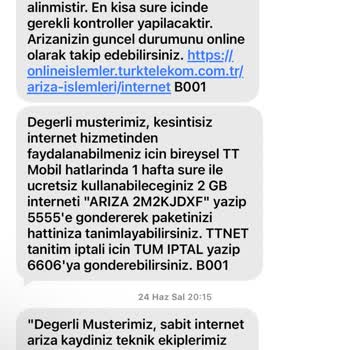 Türk Telekom İnternet Kesintisi Ve Müşteri Hizmetleri İlgisizliği