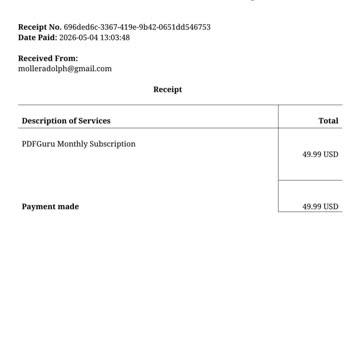 Pfdguru Refuses Refund After Unexpected Subscription Charge