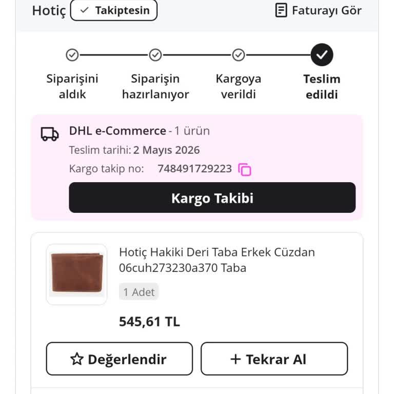 Kargo Sürecinde Fiyat Düşüşü İadesi Reddi